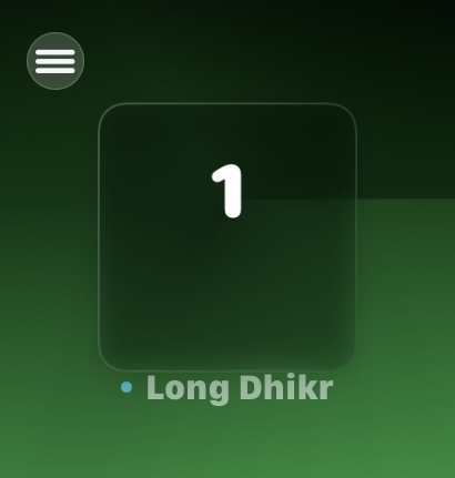 Long Dhikr counter on Apple Watch
